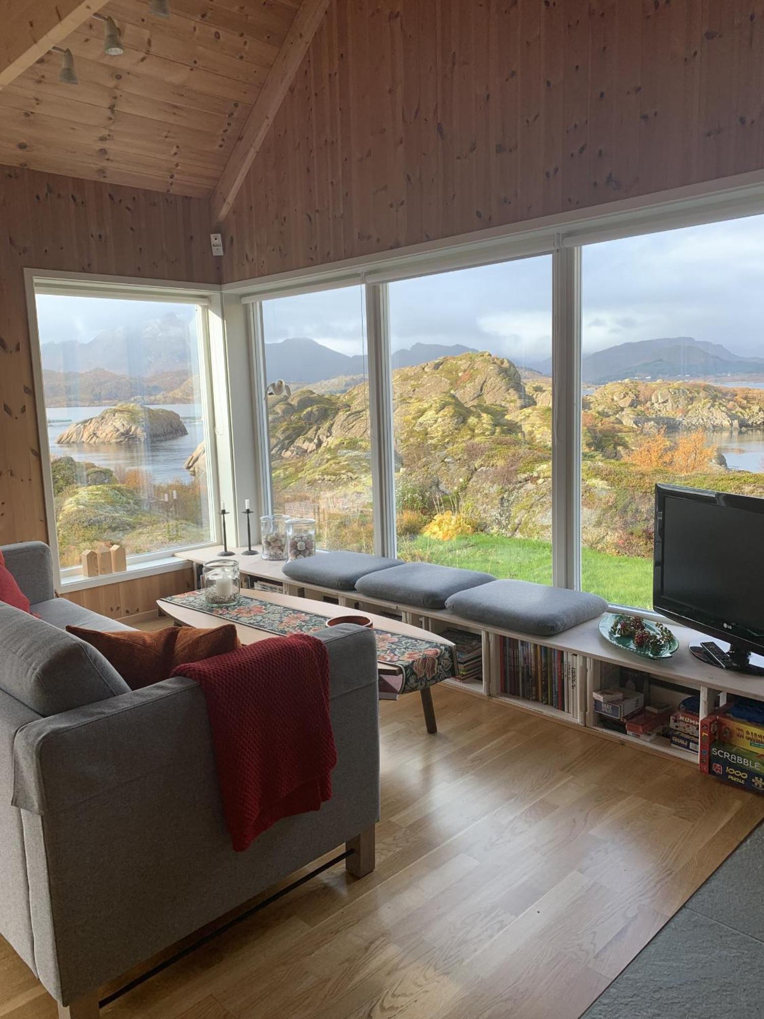 Unique Private Cabin In Lofoten Leknes Buitenkant foto