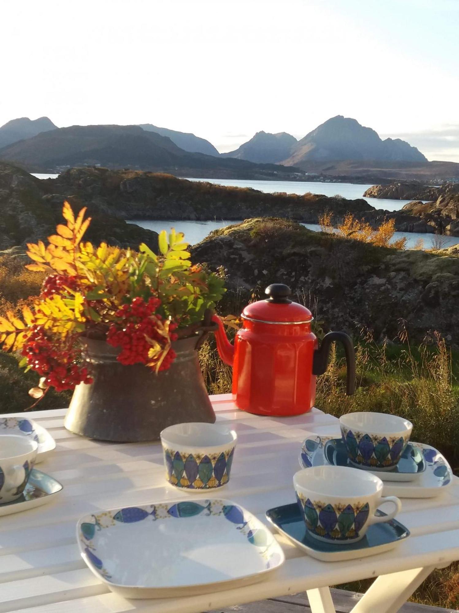 Unique Private Cabin In Lofoten Leknes Buitenkant foto