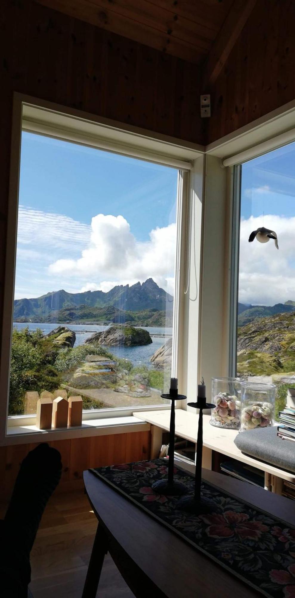 Unique Private Cabin In Lofoten Leknes Buitenkant foto