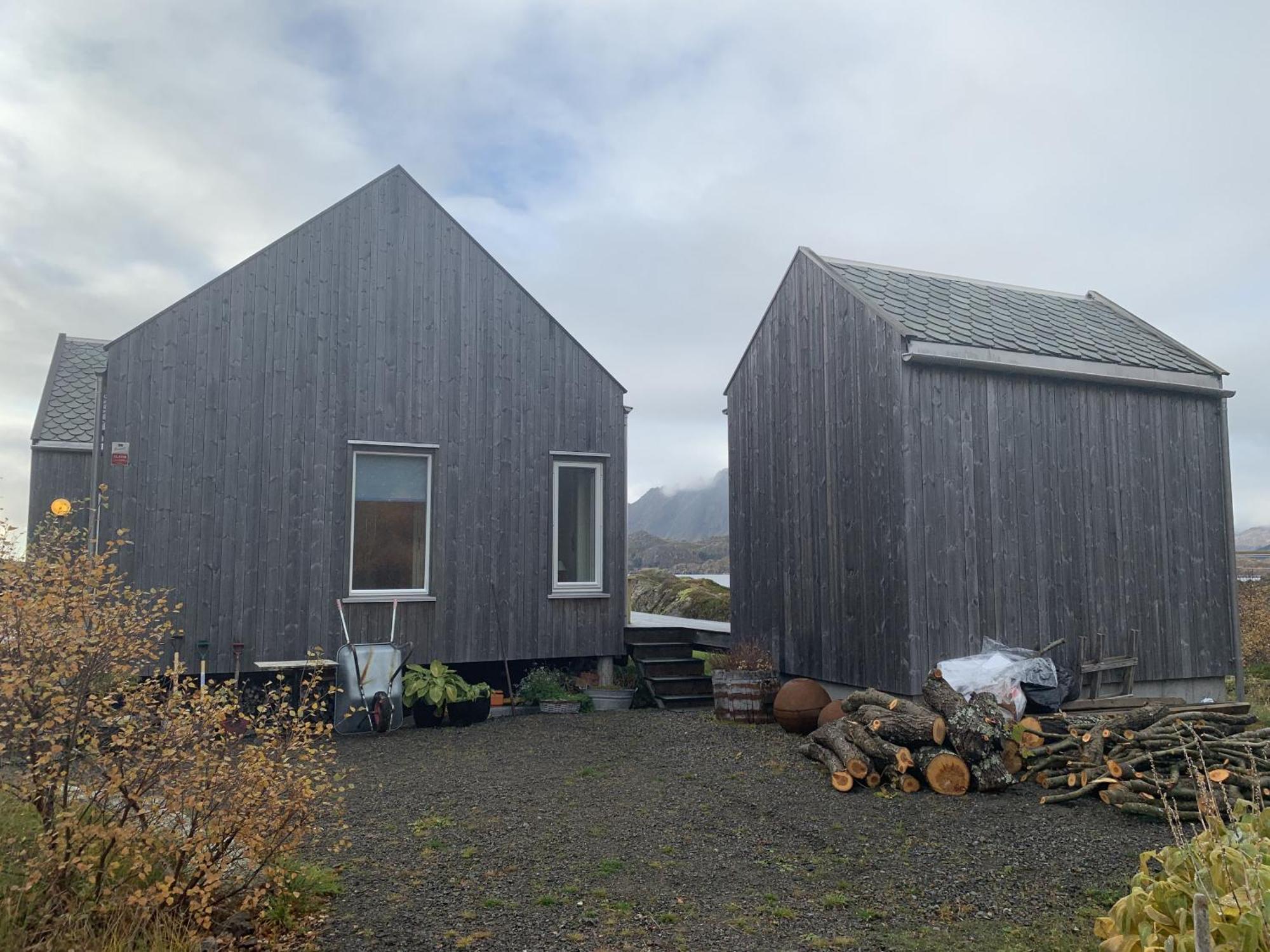 Unique Private Cabin In Lofoten Leknes Buitenkant foto
